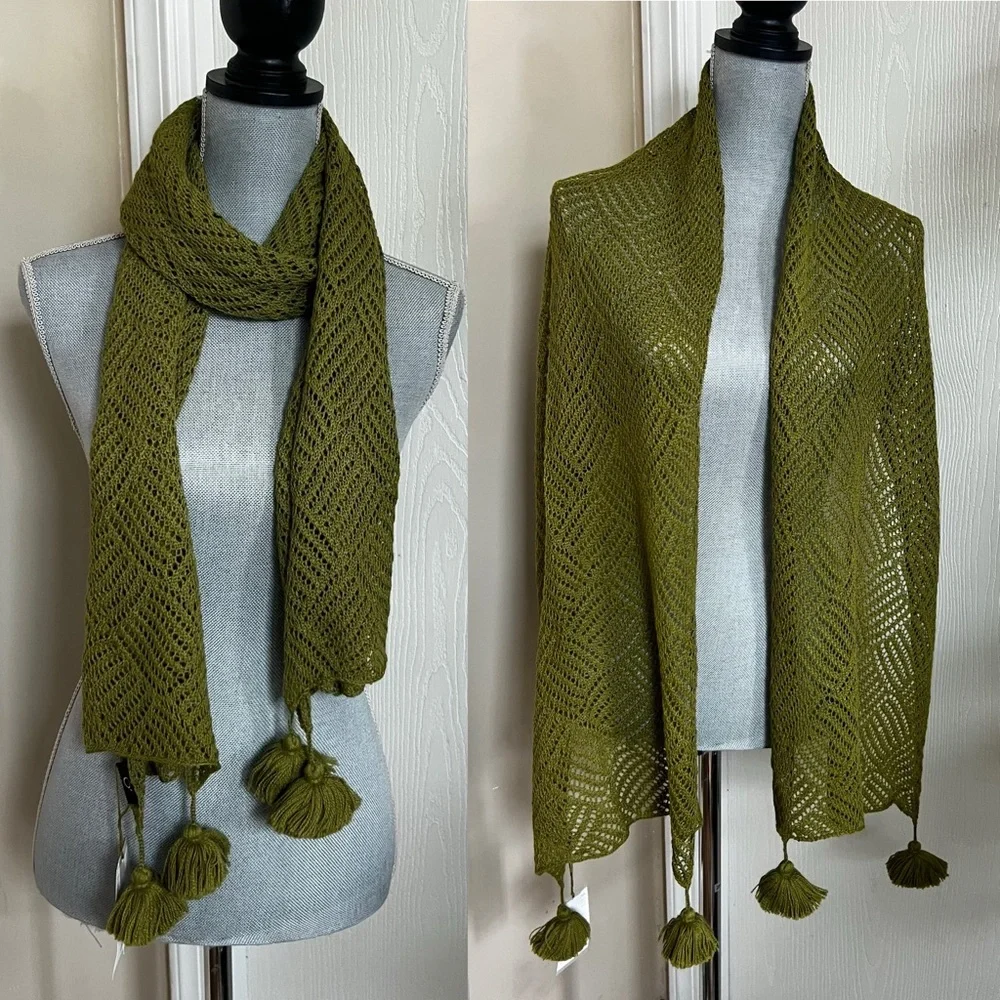NWT Alpaca Knit Scarf